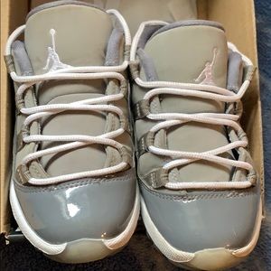 Low “cool grey” 11’s toddler